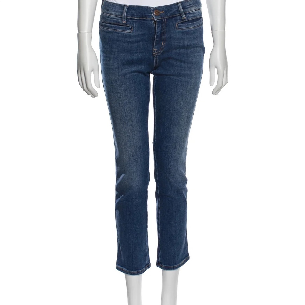 MiH Jeans: Paris Mid-Rise Cropped Slim Leg